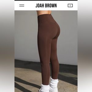 SECOND SKIN LEGGING- BROWN- XS/S.     Like new worn 3 times